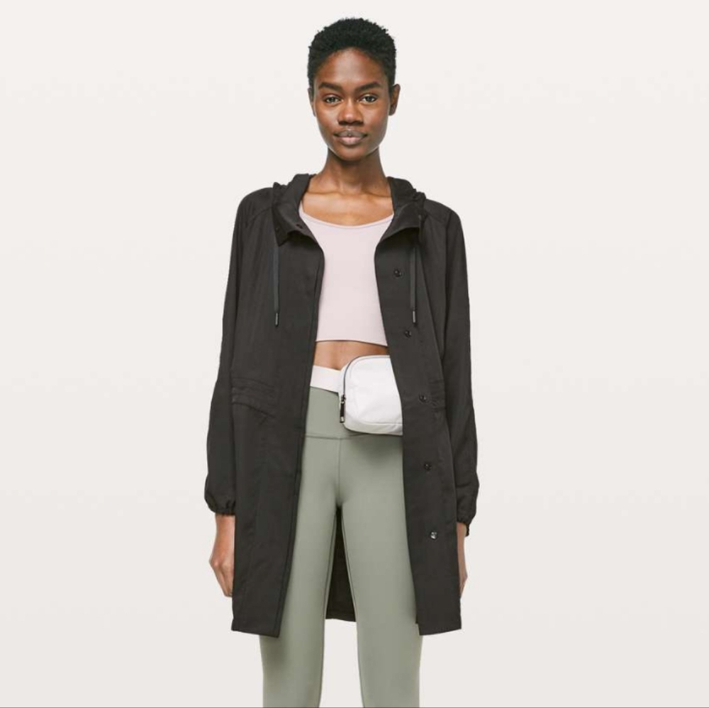 Lululemon City Stroll Jacket - Black - Size 4